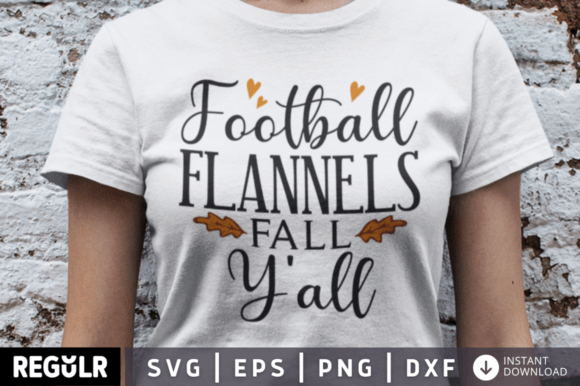 Football Flannels Fall Y All SVG: Crafts & Graphics Review