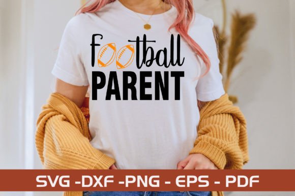 Football Parent SVG Graphics for Local Crafts Branding